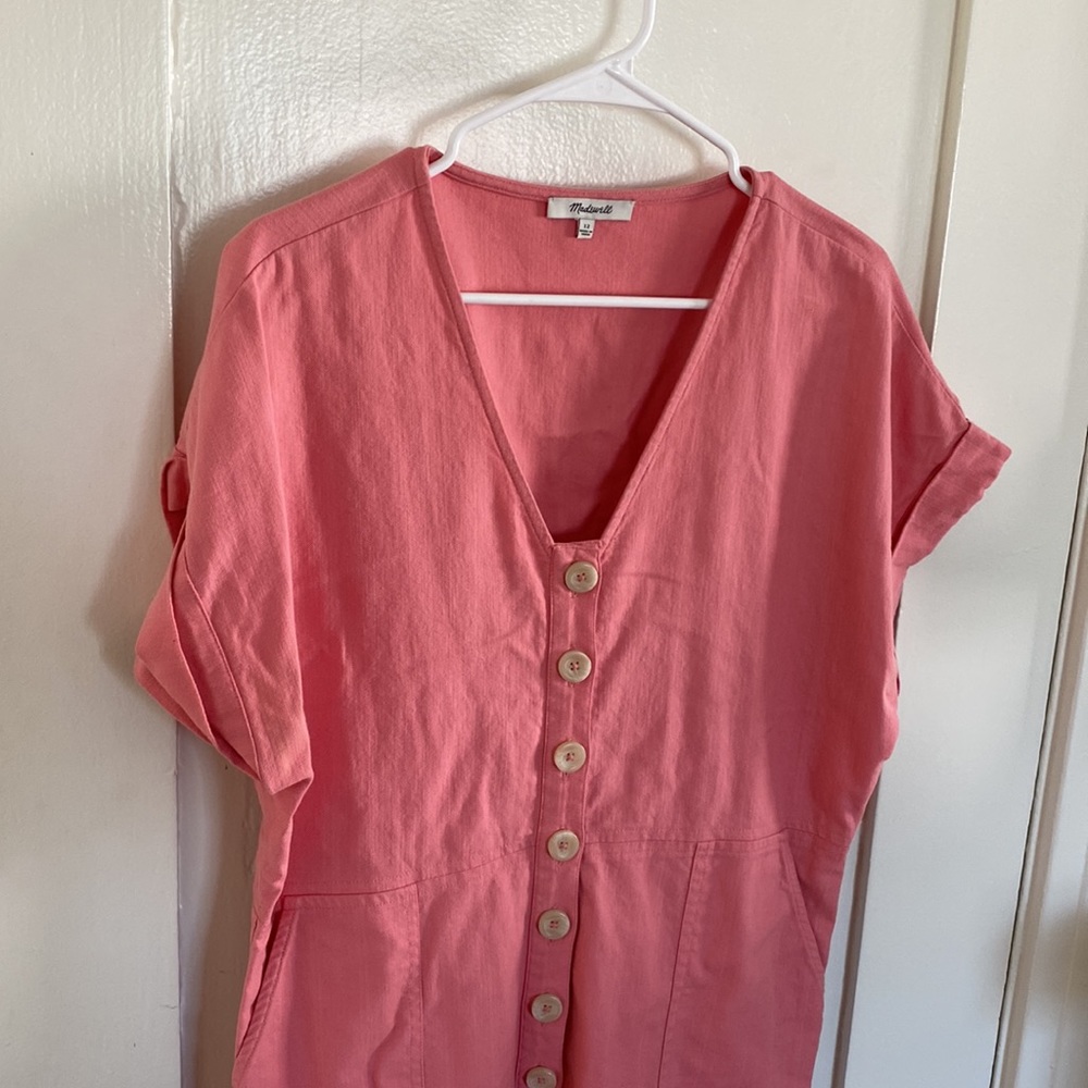 Pink Relaxed Jumpsuit